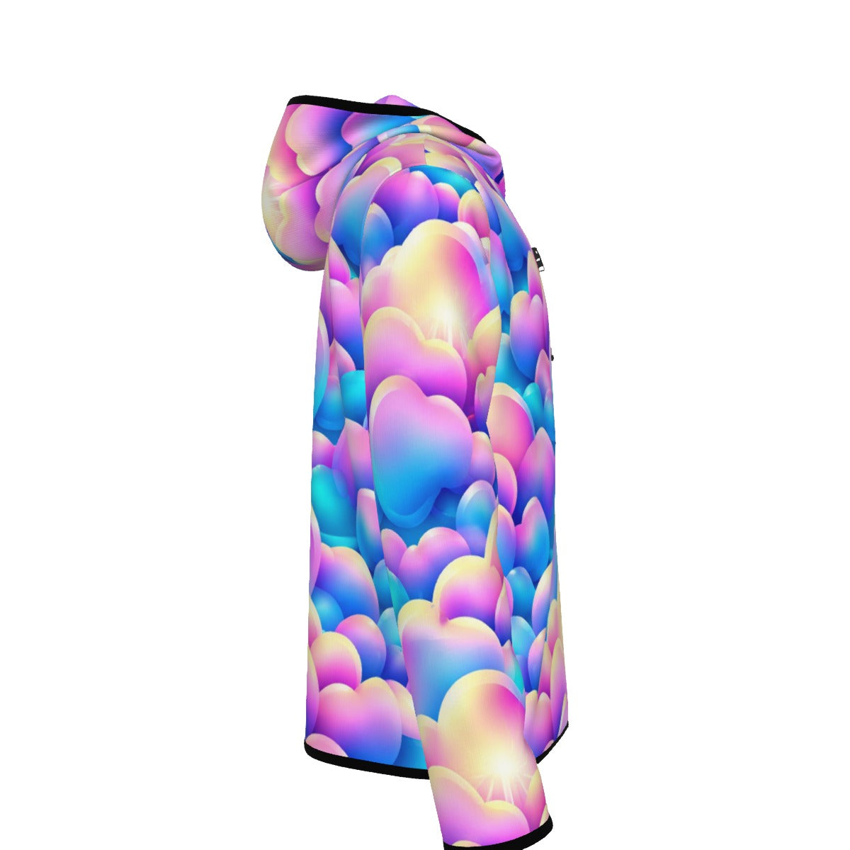 Men's Stylish Hoodie with Thumb Hole Design - view 3