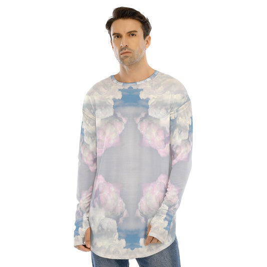 Men's Fingerless Long Sleeve T-shirt