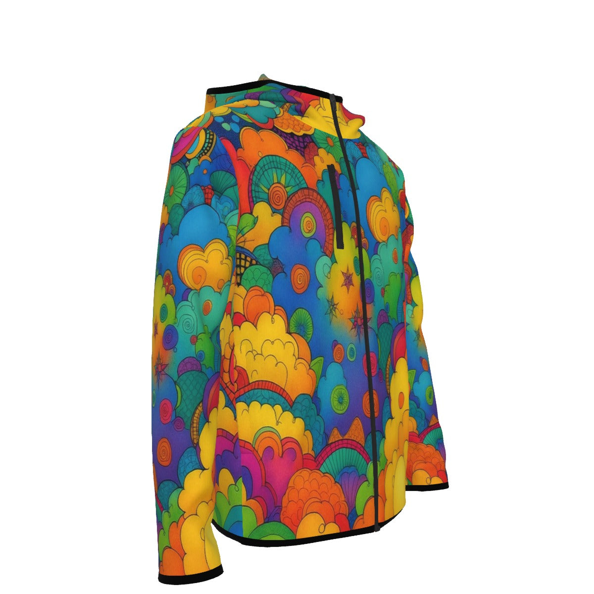 Men's Stylish Hoodie with Thumb Hole Design - view 4
