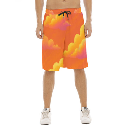 Men's Tether Loose Shorts With Pocket