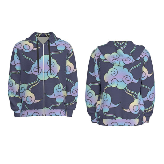 Unisex Zip Hooded Sweatshirt