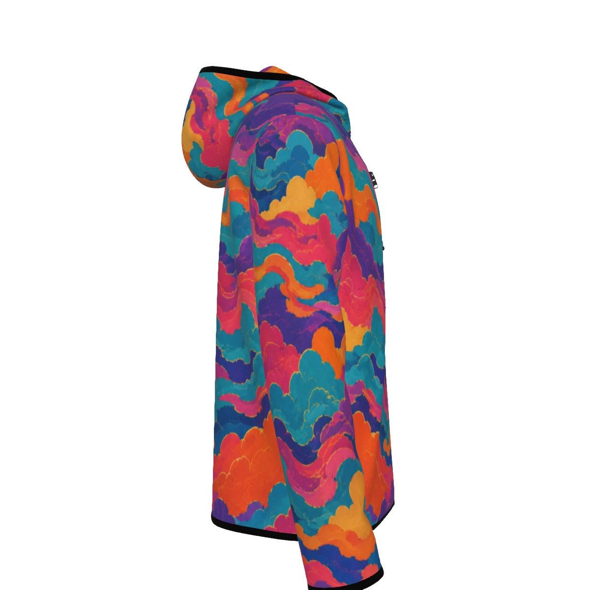Men's Stylish Hoodie with Thumb Hole Design - view 3
