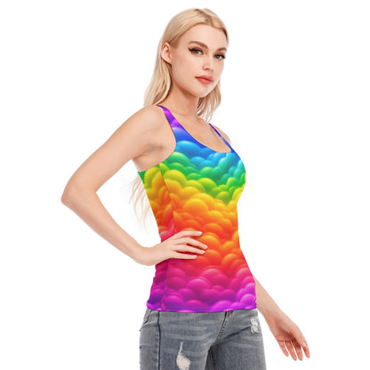 Women's Racer Vest | 190GSM Cotton