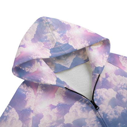 Unisex Kid's Zip Up Raglan Sleeve Hoodie | 310GSM Cotton