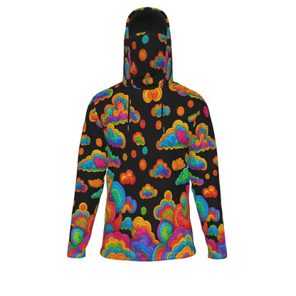 Men's Pullover Hoodie With Mask - view 1