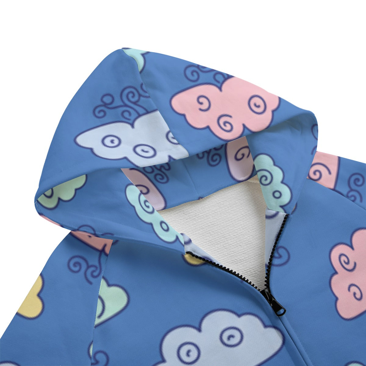 Kid's Zip Up Raglan Sleeve Hoodie | 310GSM Cotton