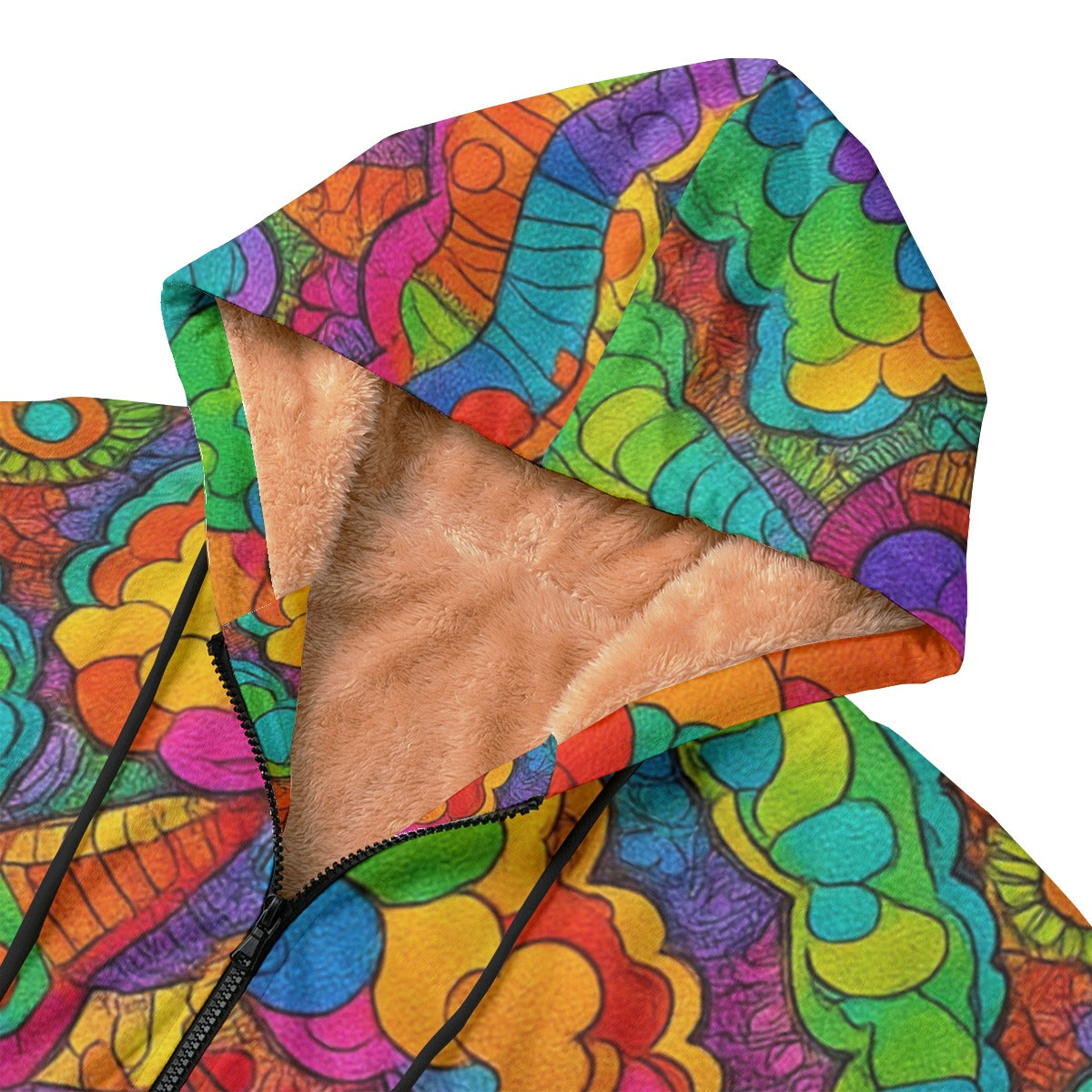 Unisex Kid's Plush Windbreaker