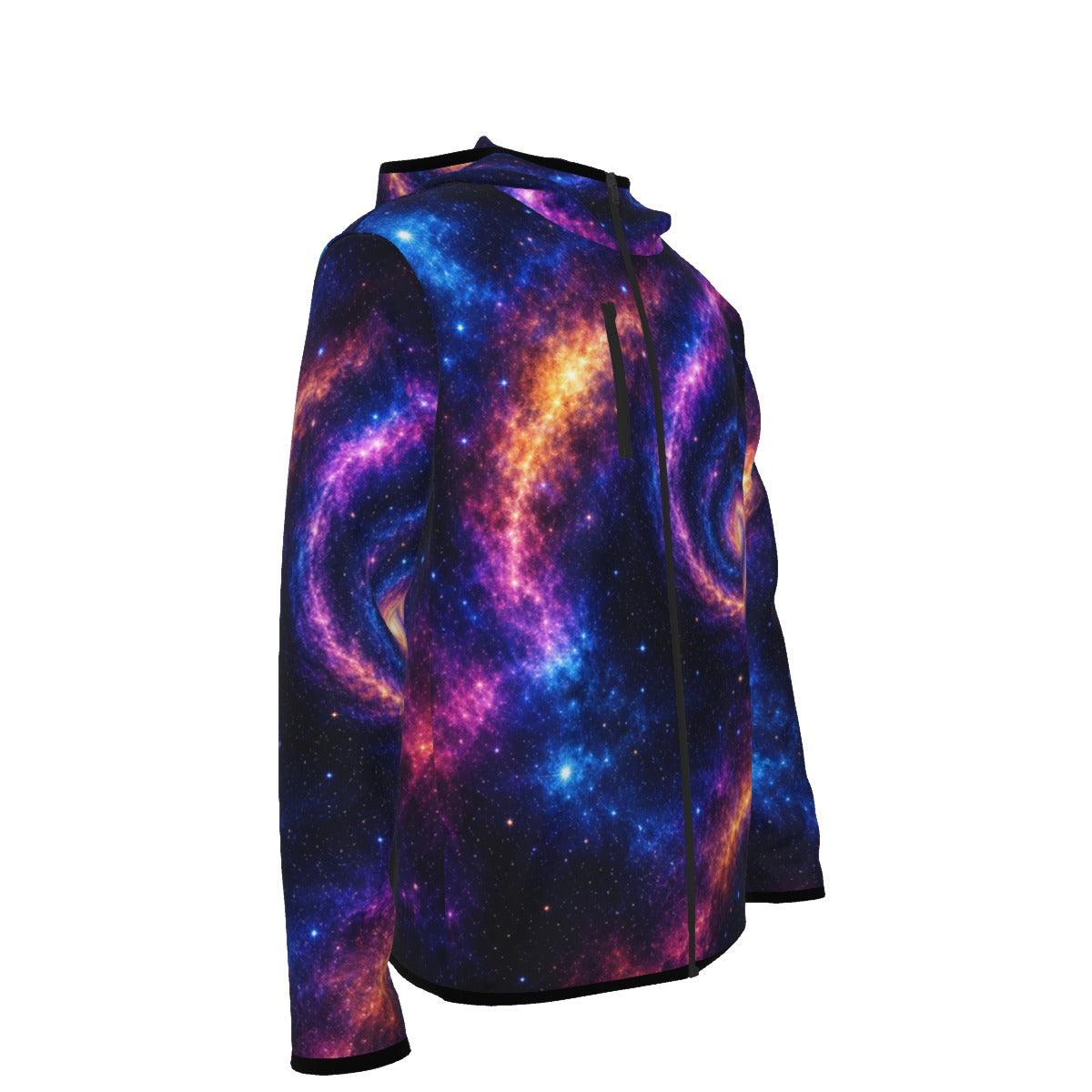 Men's Stylish Hoodie with Thumb Hole Design - view 4