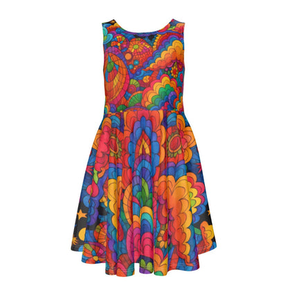 Unisex Kid's Sleeveless Vest Dress