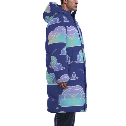 Unisex Long Down Jacket