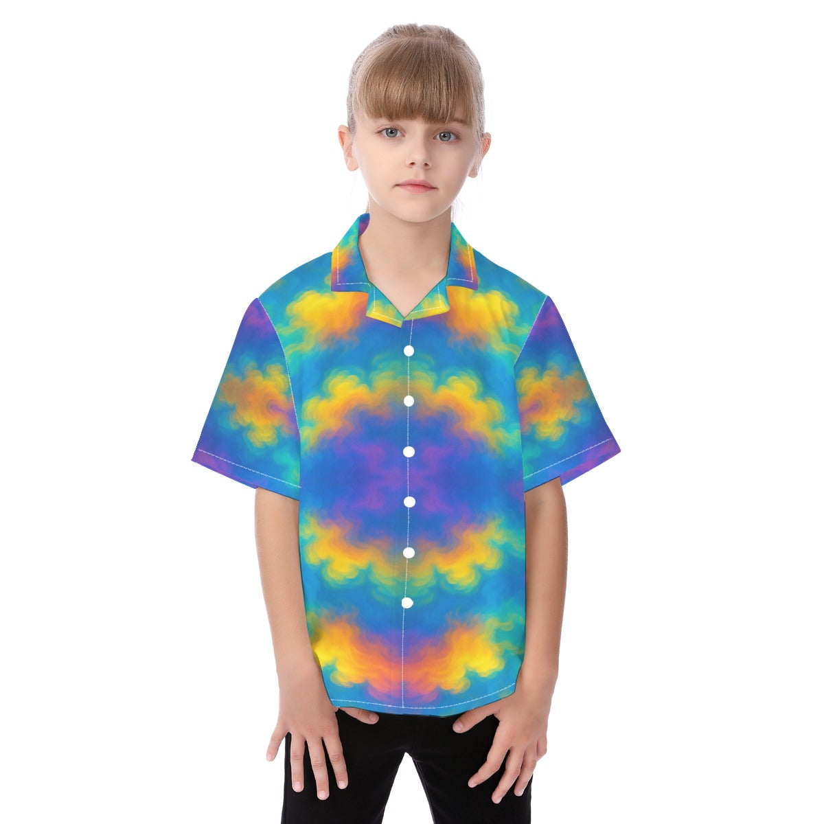 Unisex Kid's Hawaiian Vacation Shirt | 115GSM Cotton poplin