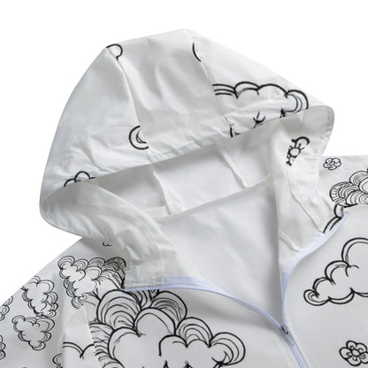 Unisex Windbreaker Long Jacket