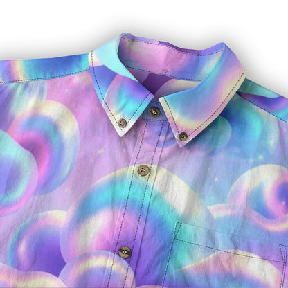 Men's Casual Lapel Long Sleeve Shirt|125GSM Cotton