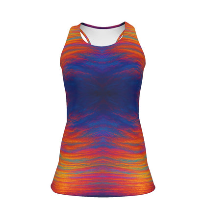 Women's Racer Vest | 190GSM Cotton