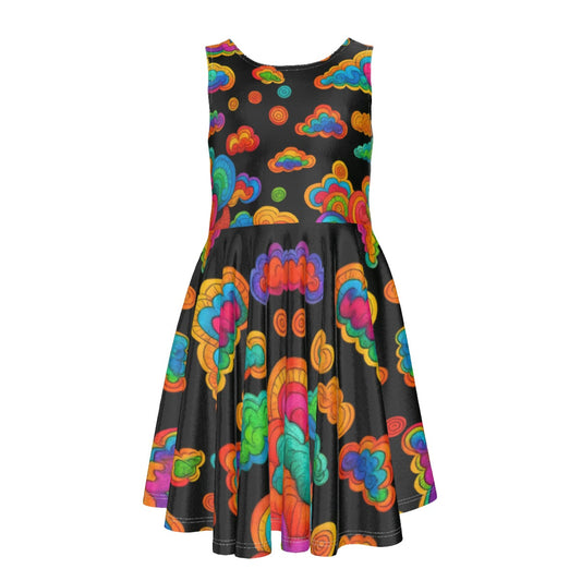 Unisex Kid's Sleeveless Vest Dress