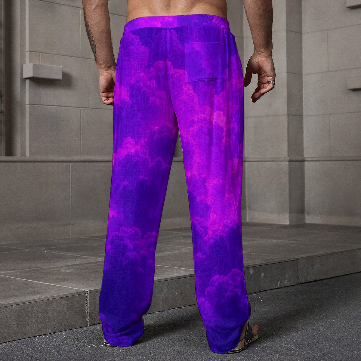 Men's Loose Casual Pants With Pocket