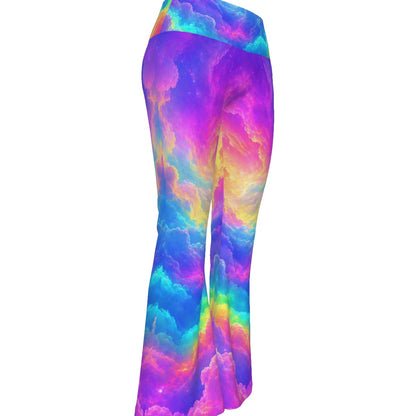 All-over print Women's Flare Yoga Pants