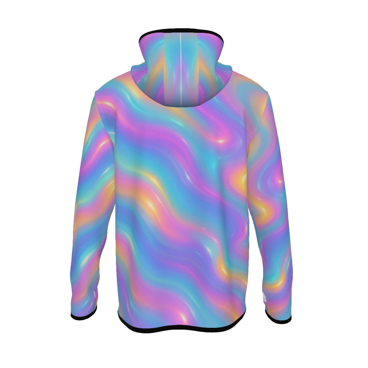 Men's Stylish Hoodie with Thumb Hole Design - view 2