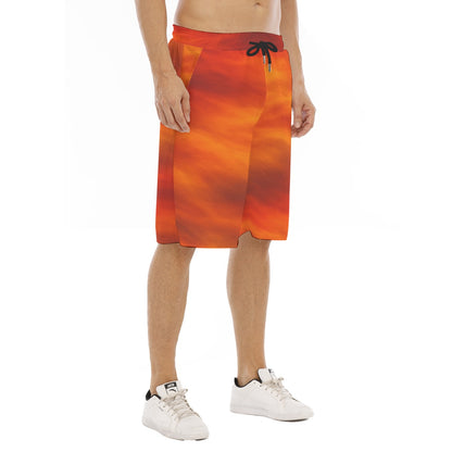 Men's Tether Loose Shorts With Pocket