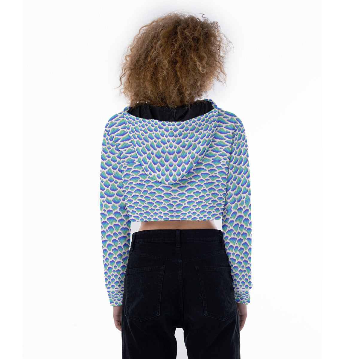 Women's Crop Top Hoodie