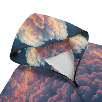 Unisex Kid's Zip Up Raglan Sleeve Hoodie | 310GSM Cotton