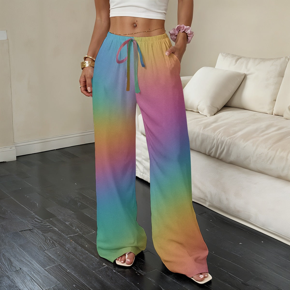Unisex Women’s Straight-Leg Casual Pants