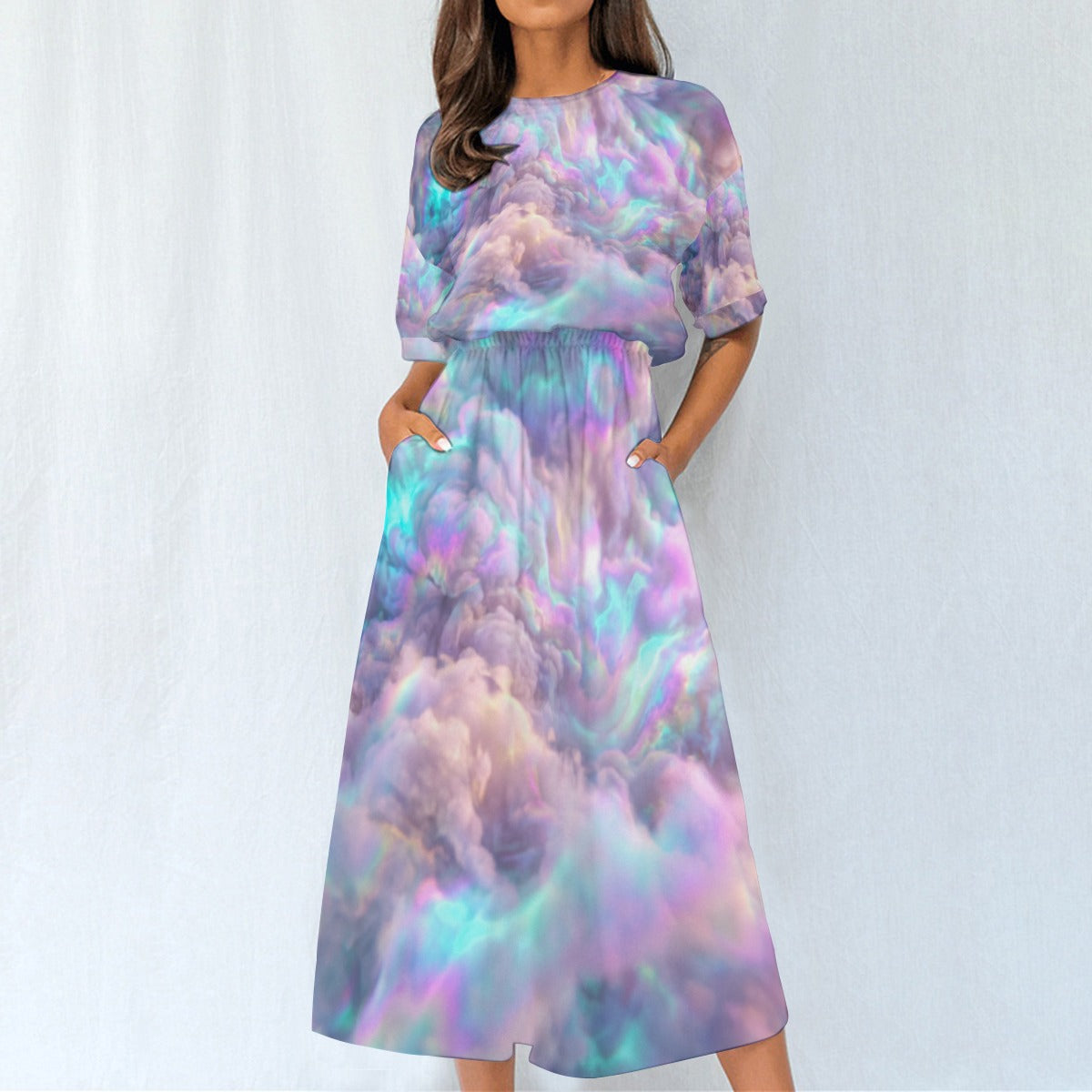 Women's Elastic Waist Dress