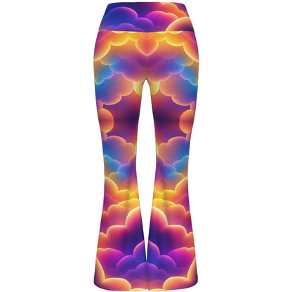 All-over print Women's Flare Yoga Pants