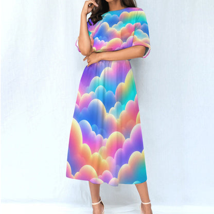 Women's Elastic Waist Dress