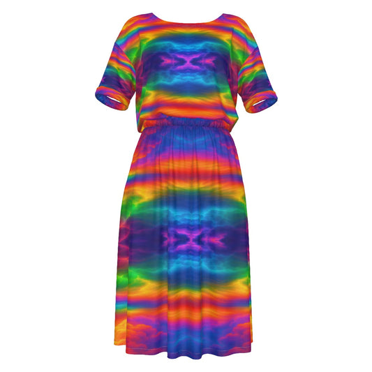 Women's Elastic Waist Dress