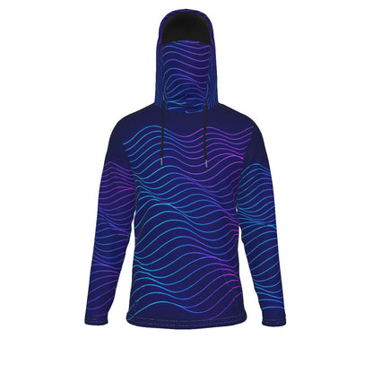 Men's Pullover Hoodie With Mask - view 1