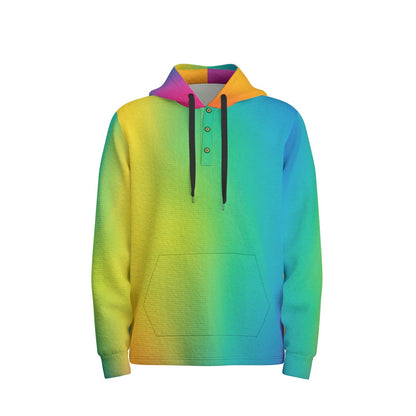 Men's Half Button Hoodie