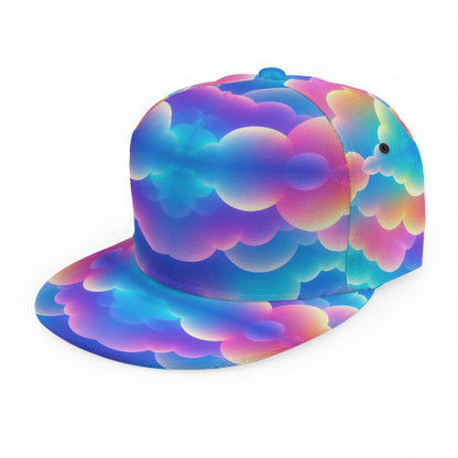 Baseball Cap With Flat Brim