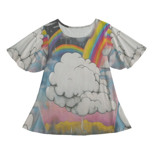 Women's Round Neck T-shirt With Short Sleeve