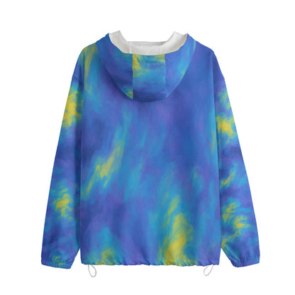 Unisex Pullover Jacket With Zipper Closure