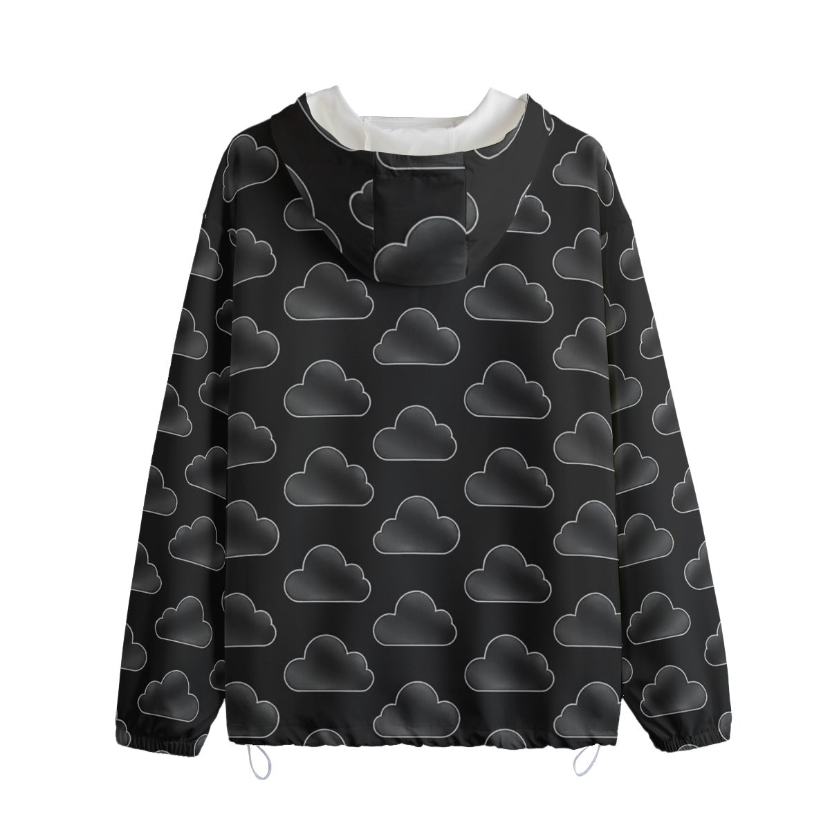 Unisex Pullover Jacket With Zipper Closure