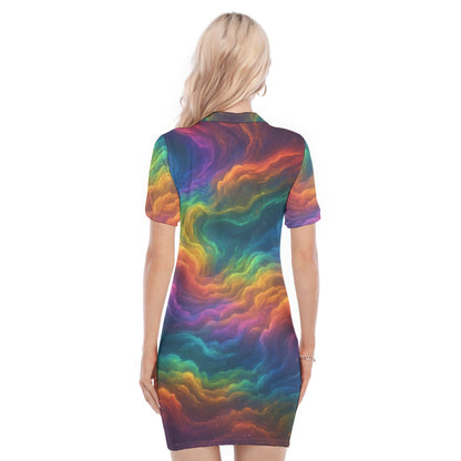 Women's Polo Collar Dress