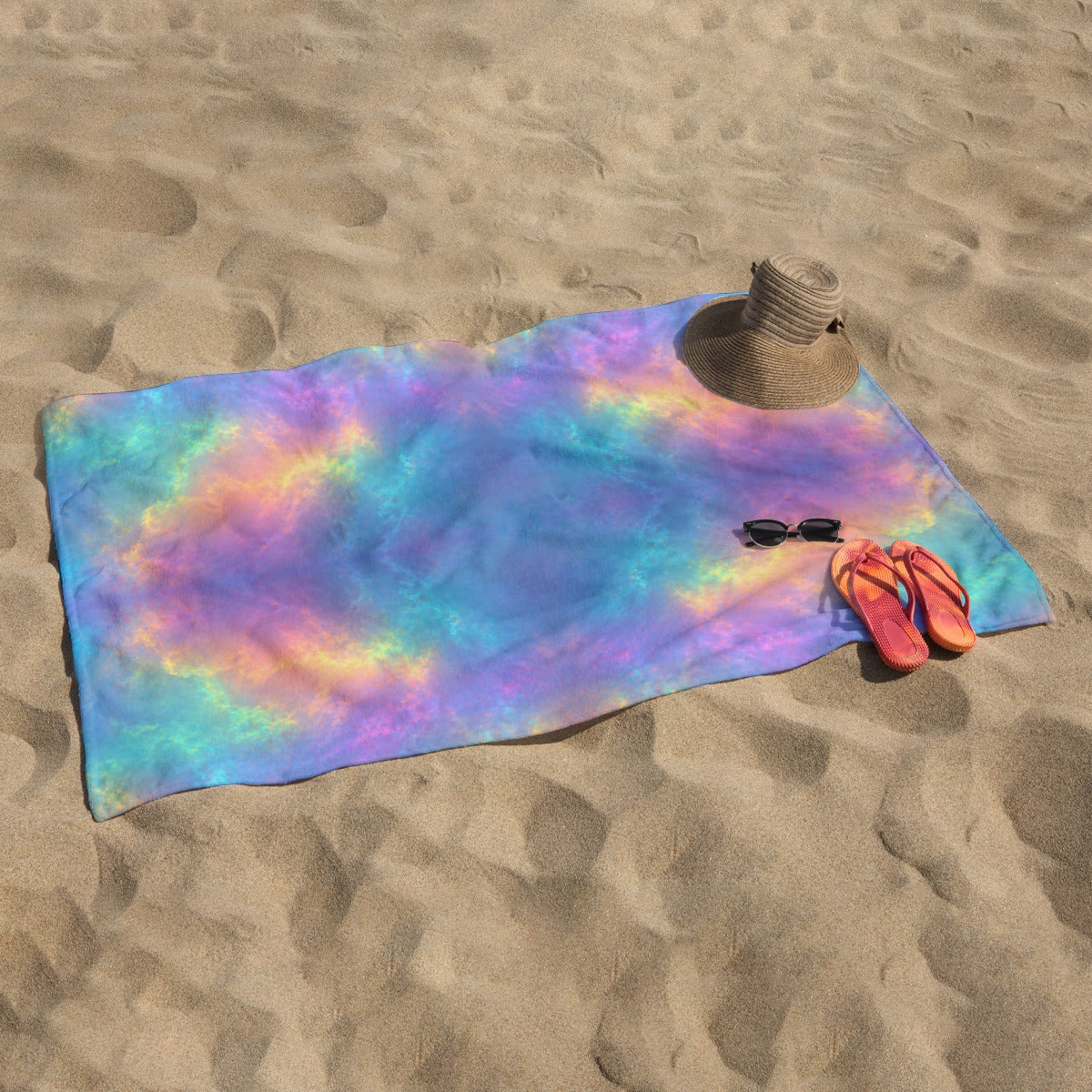 Adult Beach towel Vertical Style Printed in USA|320GSM