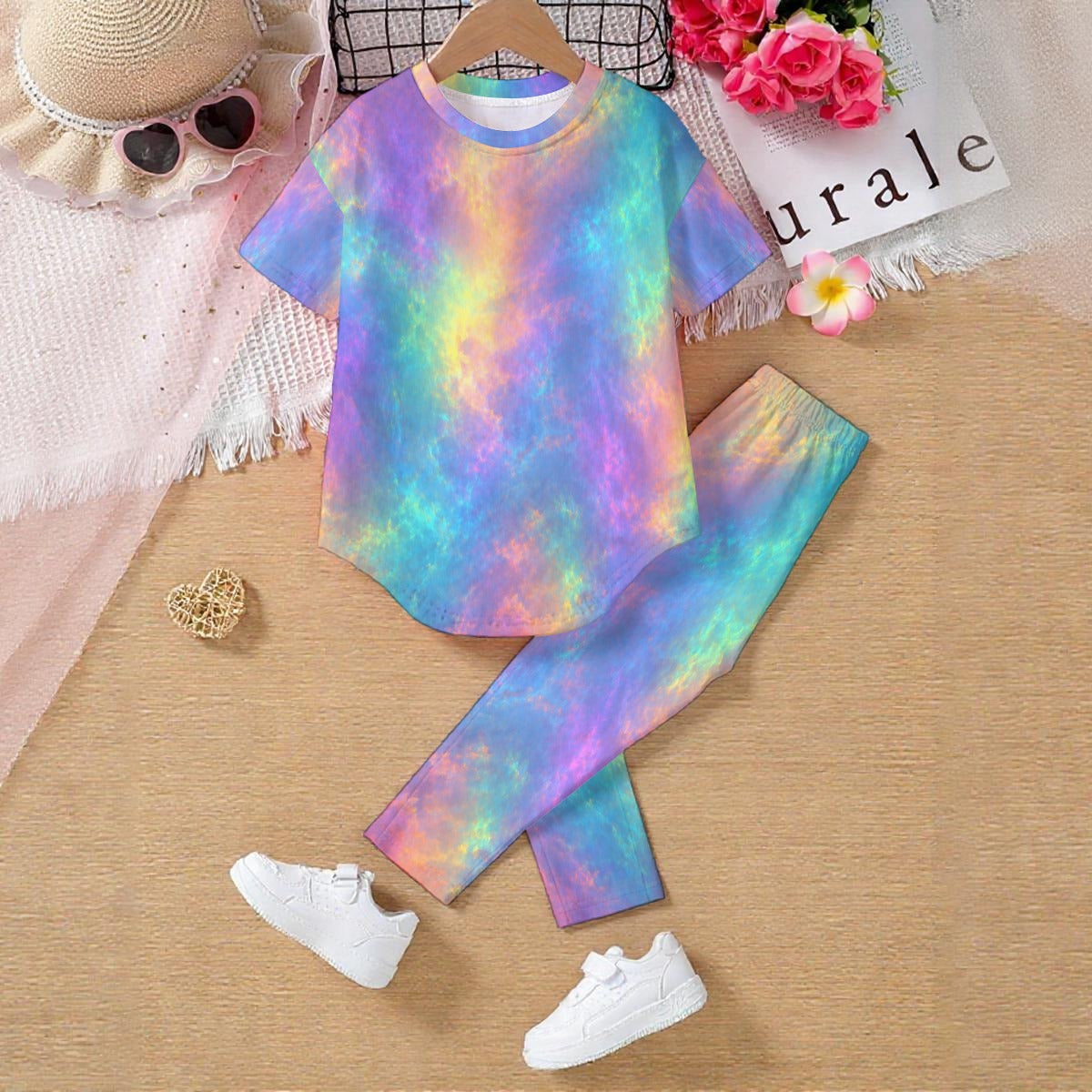 Kids' Casual Top and Pants Set