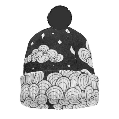 Unisex Knitted Hat With Pom-Pom