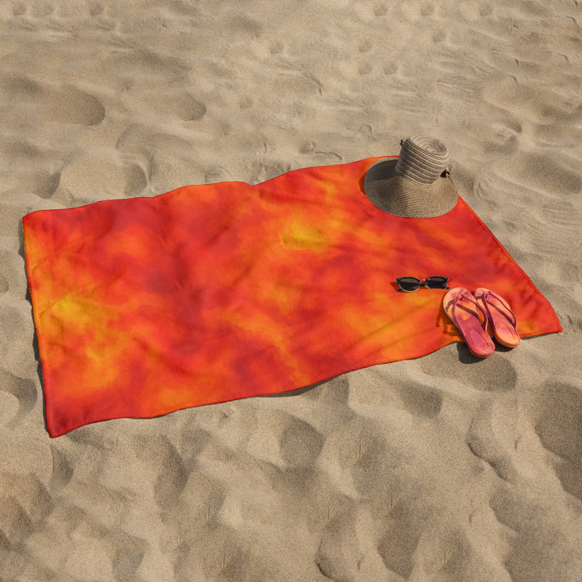 Unisex Adult Beach towel Vertical Style For the USA|320GSM