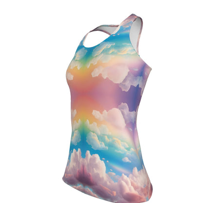 Women's Racer Vest | 190GSM Cotton