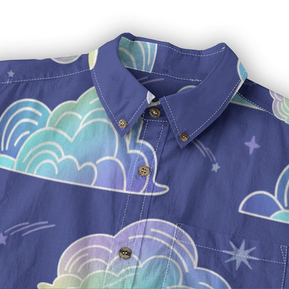 Men's Casual Lapel Long Sleeve Shirt|125GSM Cotton