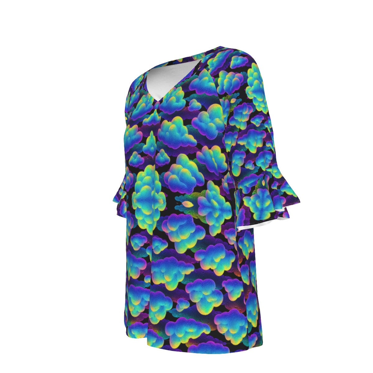 Women's T-shirt With Bell Sleeve