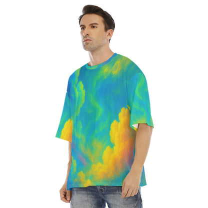 Men's Drop Shoulder T-shirt With Short Sleeve