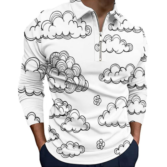 Unisex Men’s Quarter Zip Pullover Sweatshirt