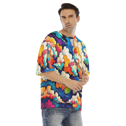 Men's Drop Shoulder T-shirt With Short Sleeve