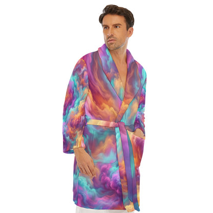 Men's Borg Fleece Robe