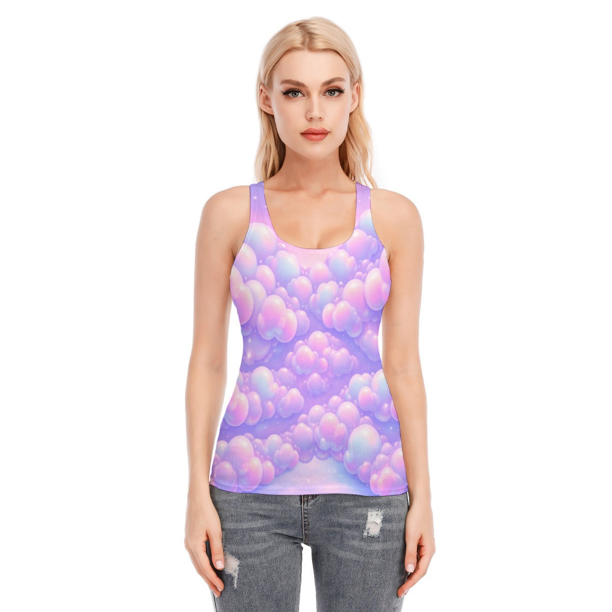Women's Racer Vest | 190GSM Cotton