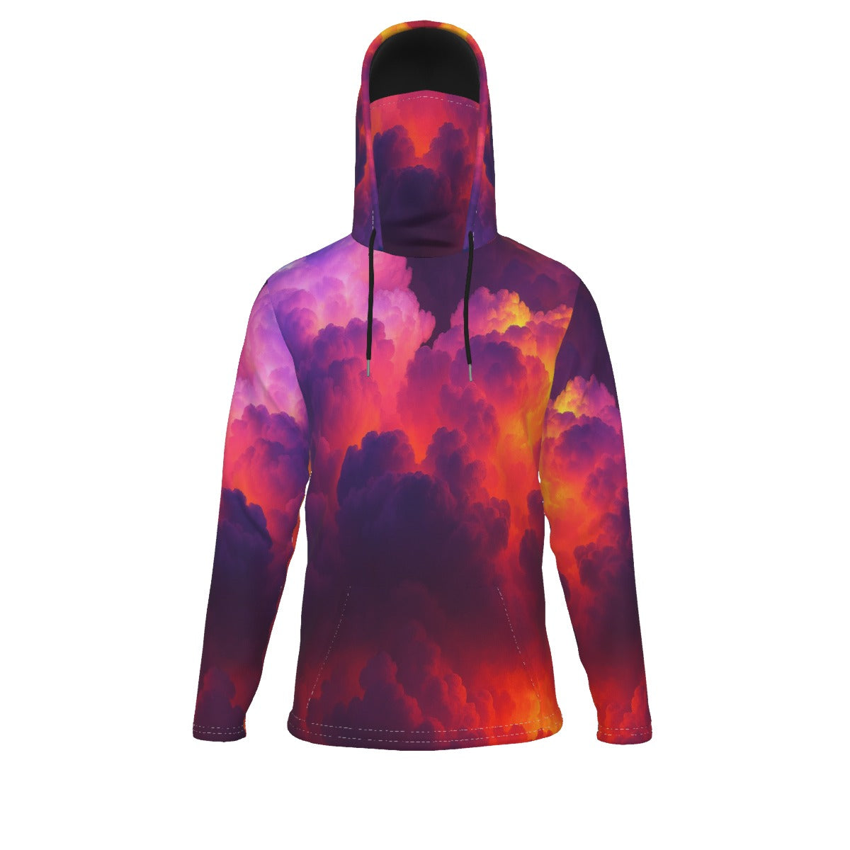 Men's Pullover Hoodie With Mask - view 1